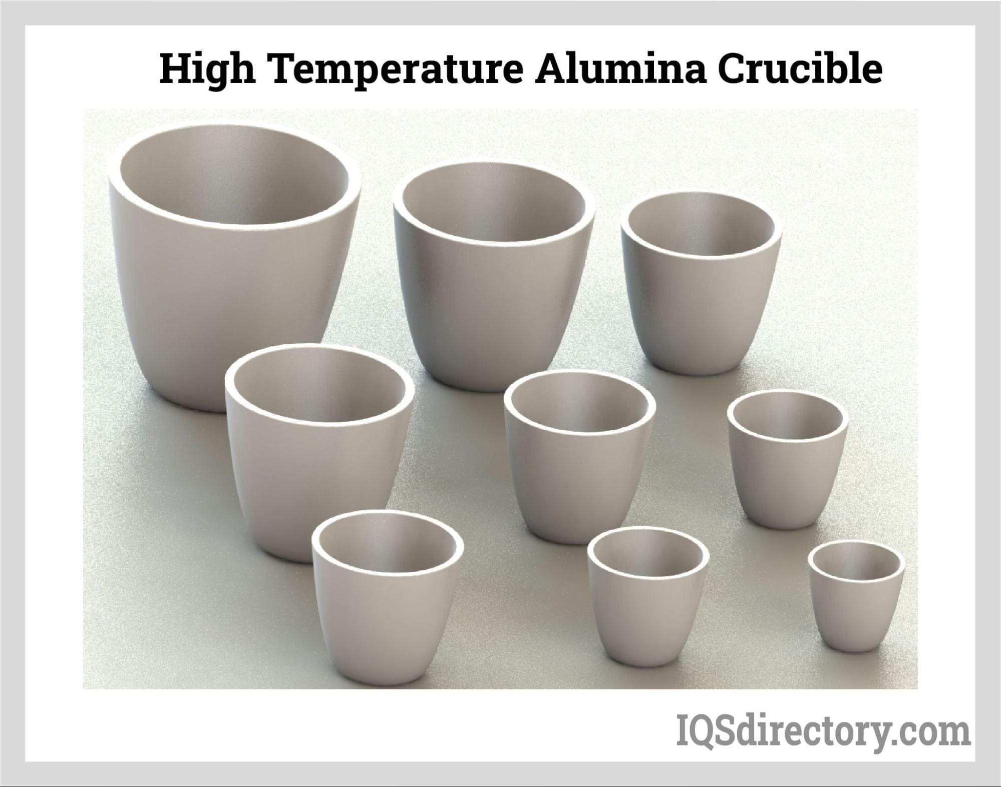 Leading Supplier of Alumina Crucibles
