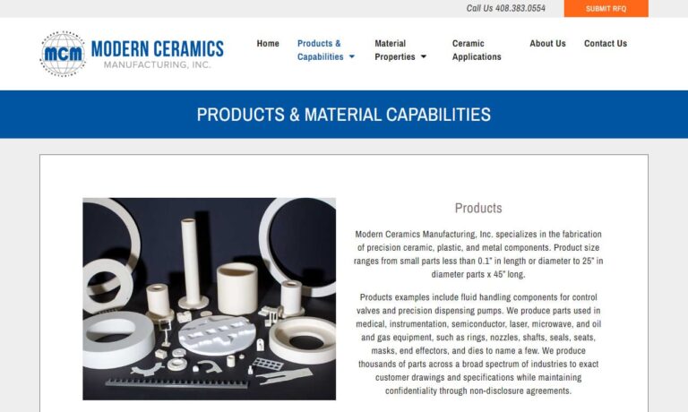 Modern Ceramics Manufacturing, Inc.