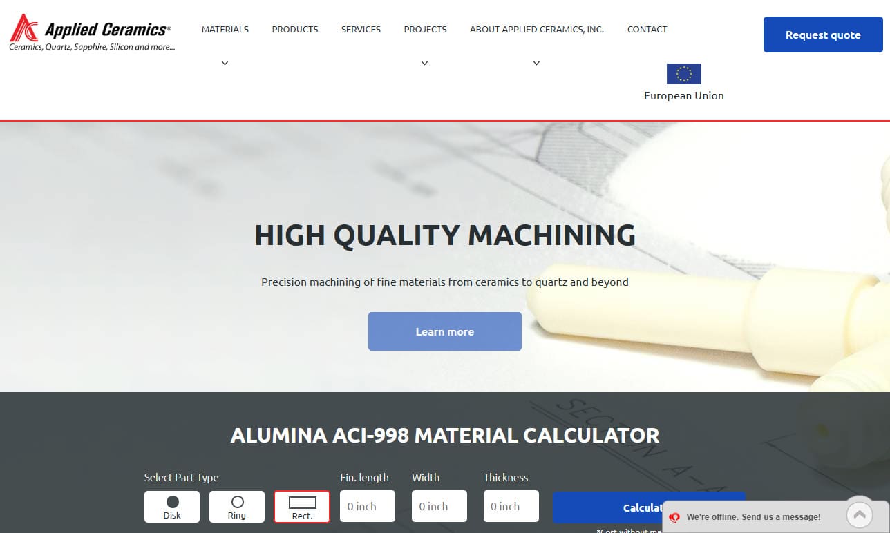 Applied Ceramics Applied Ceramics